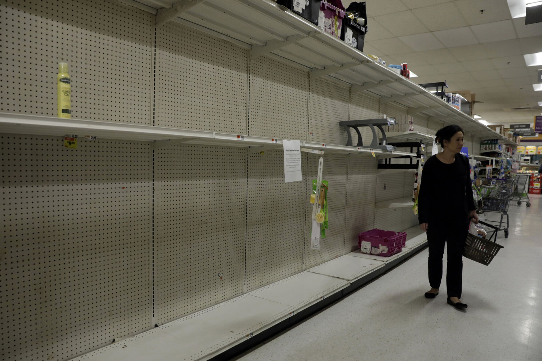 Pandemic panic buying returns for second run